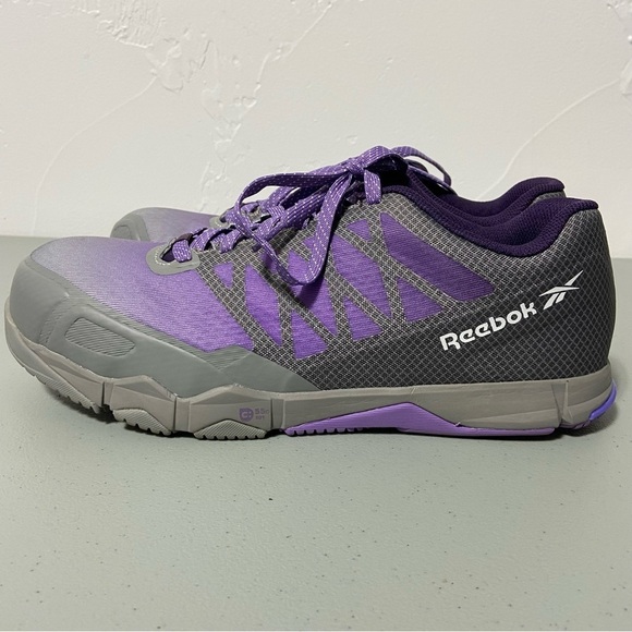 Reebok RB451 Athletic Work Shoes Composite Toe Women's 12 M Purple Speed TR Work - Picture 4 of 9